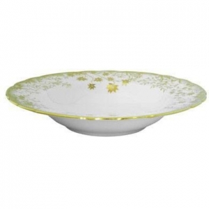 Royal Crown Derby Arboretum Rim Soup Bowl